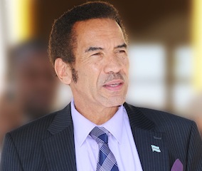 President Ian Khama