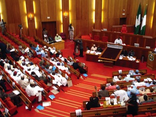 In the file: Senate Chamber during a plenary session