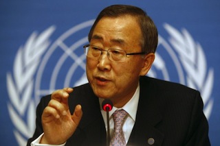 United Nations Secretary General, Ban Ki-moon