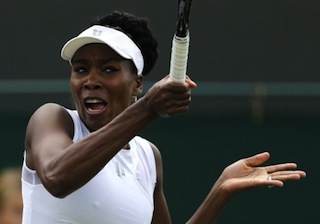 US player Venus Williams defeats to Japan's Kurumi Nara