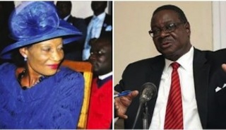 L-R: Gertrude Maseko and President Peter Mutharika Photo: nyasatimes.com