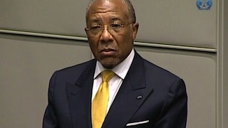 Charles Taylor: is serving jail term in Durham, England