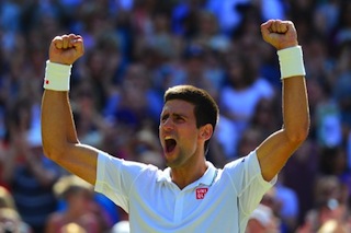 Serbia's Novak Djokovic