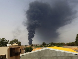 LIBYA-UNREST-FIRE