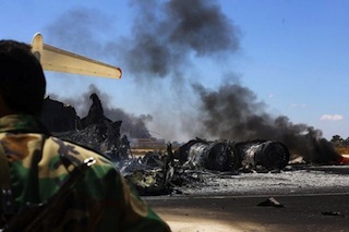 Badi Islamist Militia shells Tripoli airport