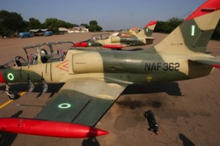 Nigerian Air Force jets