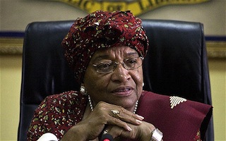 President Ellen Johnson-Sirleaf of Liberia