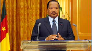 President Paul Biya: reveals Chadian troop support