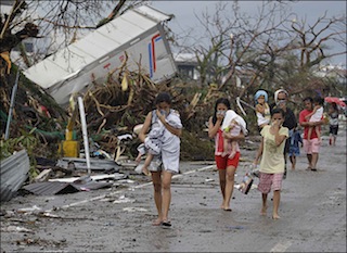 APTOPIX Philippines Typhoon