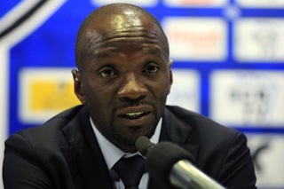 Bastia's head coach Claude Makelele