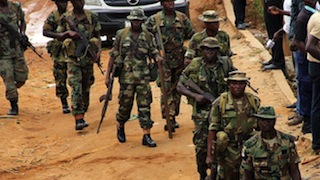 Nigerian  soldiers