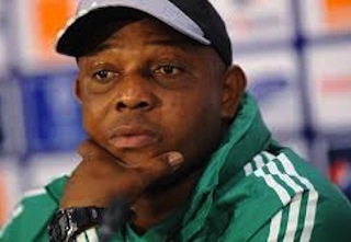 Super Eagles coach, Stephen Keshi: should have resigned after losing to Sudan
