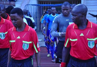 File Photo: Nigerian referees set to officiate a league match