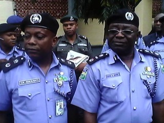 L-R: New CP, Kayode Aderanti and his predecessor, Umar Manko during hand over