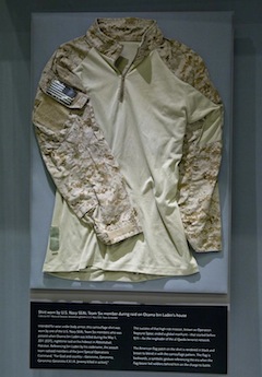Shirt worn by Navy SEAL who killed Osama bin Laden goes on display at 9/11 museum