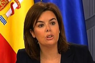 Deputy Prime Minister Soraya Saenz de Santamaria