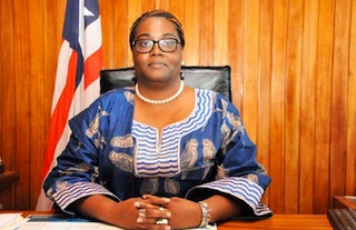 Liberia Transport Minister Angela Cassell-Bush