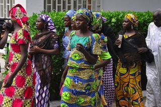 Chibok Girls who escaped Boko Haram