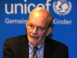 Executive Director UNICEF, Anthony Lake