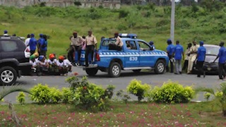 FRSC at the scene of an accident