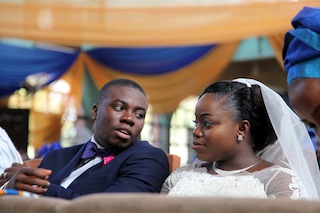 The couple: Mr and Mrs Ezekiel Oluwatosin Odumosu