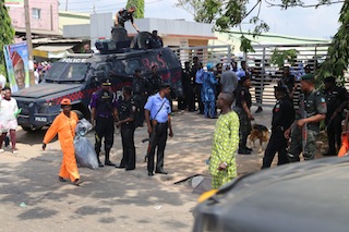 PDP govership primary venue taken over by the police