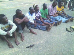 •Some suspected kidnappers paraded with armed robbery suspects in Lagos.