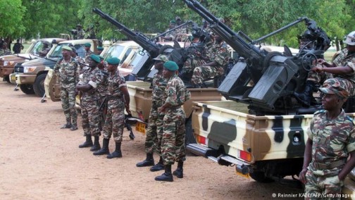 Cameroon Soldiers