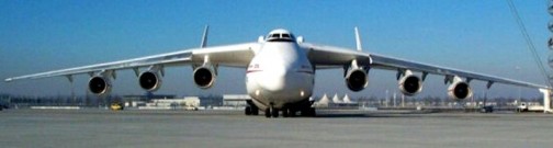 the huge Russian cargo plane bringing the weapons