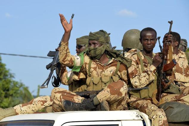 Chadian soldiers