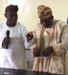 Good Riddance: Obasanjo's PDP membership card is torn