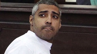 Mohamed Fahmy in Egyptian Courtroom