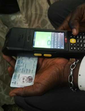 INEC card reader