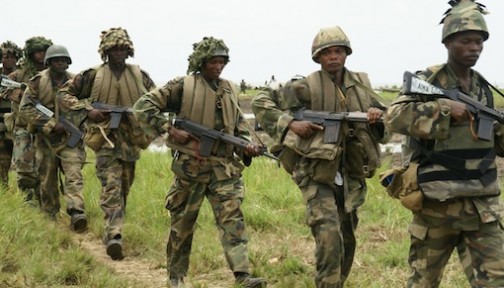 FILE PHOTO: Nigerian Troops