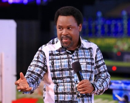 Prophet TB Joshua, founder, Synagogue Church Of All Nation (SCOAN)