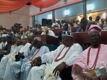Some of the Yoruba Monarchs at the Ibadan summit