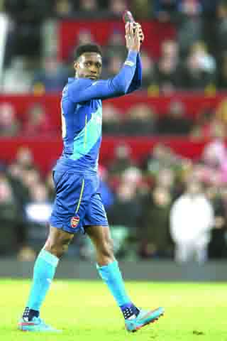 •Arsenal's Danny Welbeck