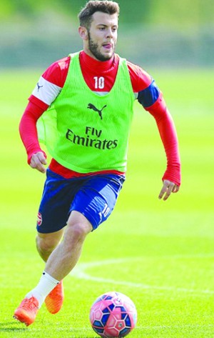 •Wilshere, fit to face Reading tomorrow