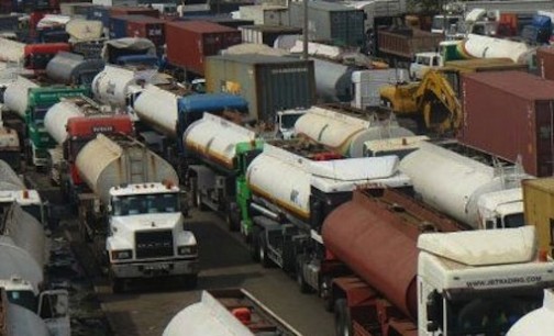 Apapa Oshodi traffic Tanker