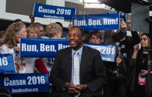 Ben Carson  Photo: AFP