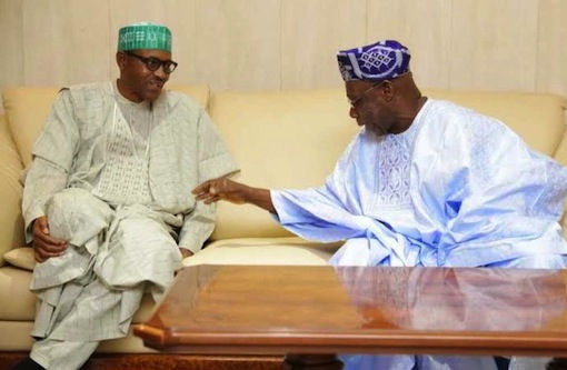 General Muhammadu Buhari and Chief Olusegun Obasanjo