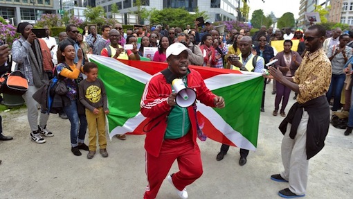 Burundi Protesters