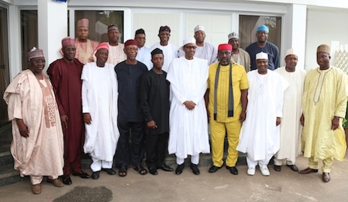 PRESIDENT ELECT MEET APC GOVERNORS AND GOVERNORS ELECT