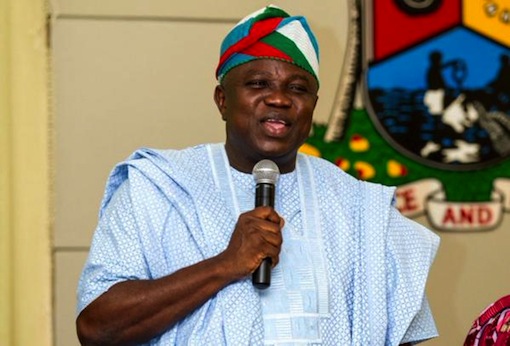 Governor Akinwunmi Ambode of Lagos State Ambode Smiles