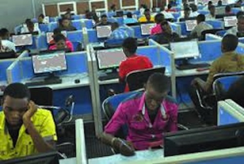 candidates writing JAMB examination