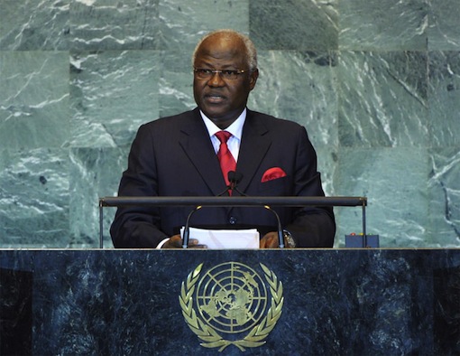 President Ernest Bai Koroma of Sierra Leone