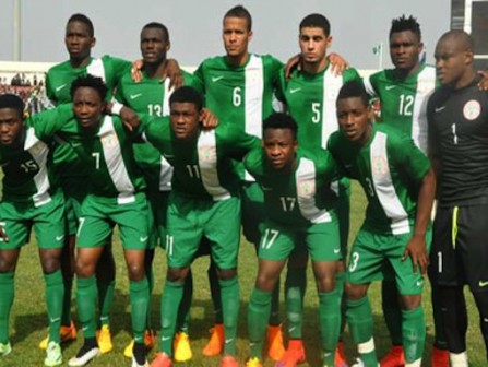 Super Eagles in new NIKE kit