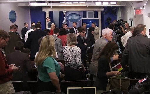 Bomb Threats Prompts White House Press Room Evacuation - P.M. News