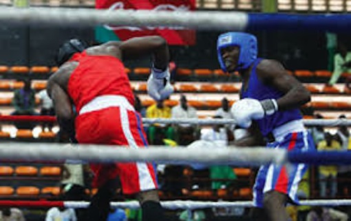FILE PHOTO: Action during Gotv Boxing Night
