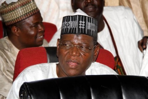 Sule Lamido during proceedings